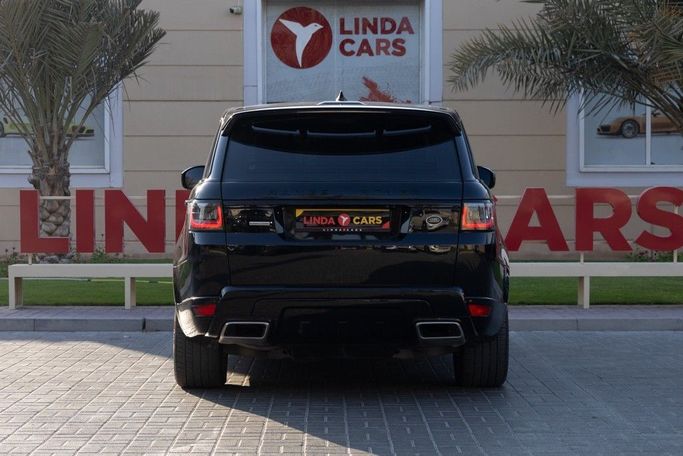 Подержанный Land Rover Range Rover Sport II Рестайлинг, 5.0 л, 2019 в Дубае от Linda Cars Черный цвет. GCC | AUTO.AE