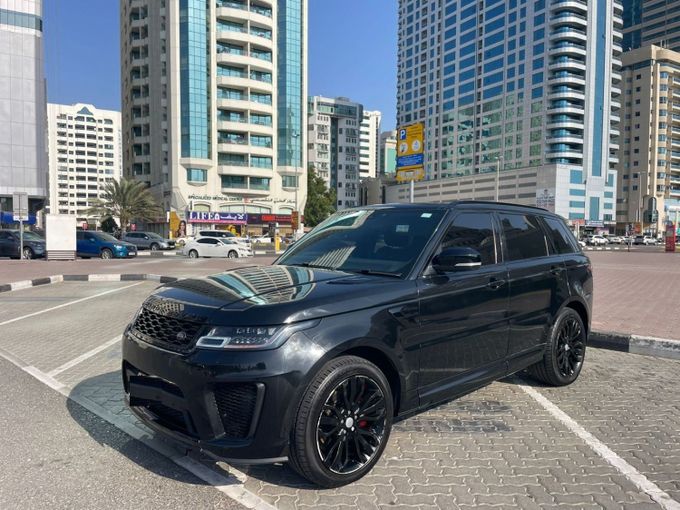 Подержанный Land Rover Range Rover Sport II, 3.0 л, 2017 в Дубае от Alhamd Motors Черный цвет. Other | AUTO.AE