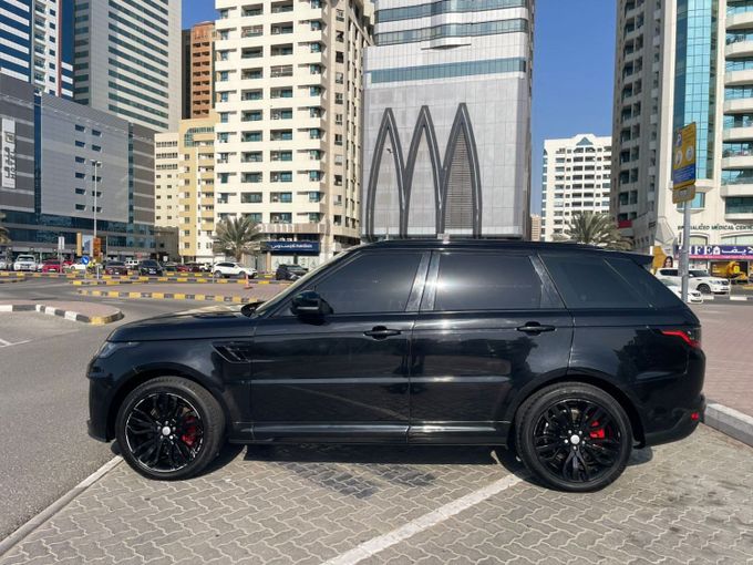 Подержанный Land Rover Range Rover Sport II, 3.0 л, 2017 в Дубае от Alhamd Motors Черный цвет. Other | AUTO.AE