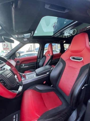 Used Land Rover Range Rover Sport II Facelift, 5.0 l, 2018 in Dubai by Quatro Motors, White color.  | AUTO.AE