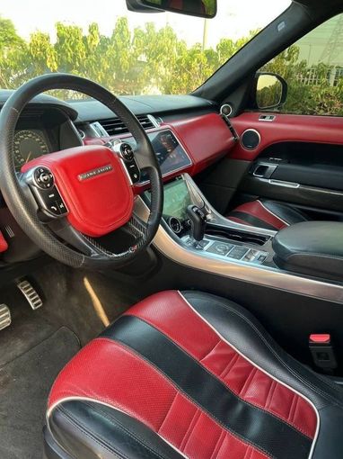Подержанный Land Rover Range Rover Sport II, 5.0 л, 2015 в Дубае от Al Faisal Motors Синий цвет. GCC | AUTO.AE