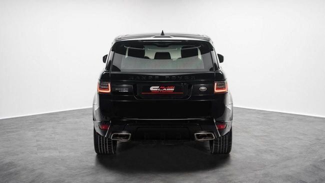 Used Land Rover Range Rover Sport II Facelift, 3.0 l, 2021 in Dubai by Al Ain Class Motors, Black color. GCC Specs | AUTO.AE