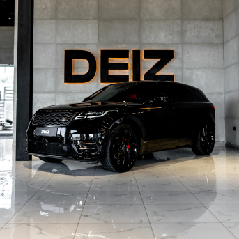 Land Rover Range Rover Velar I, 2023 business suv 5 dr. for rent in Dubai by DEIZ, black color | AUTO.AE
