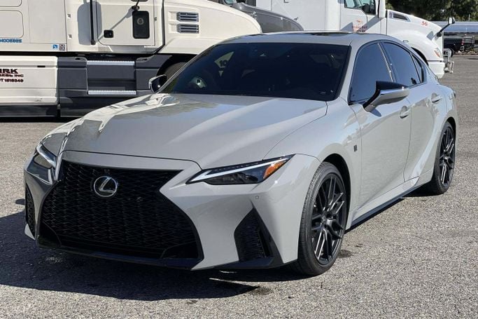 Used Lexus IS 350 III Facelift 2, 3.5 l, 2022 in Dubai by Best Time Motorcycles, Silver color. American Specs | AUTO.AE