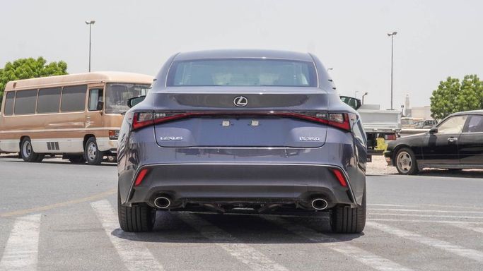 New Lexus IS 350 III Facelift 2, 3.5 l, 2024 in Dubai by Najem Motors, Grey color. GCC Specs | AUTO.AE