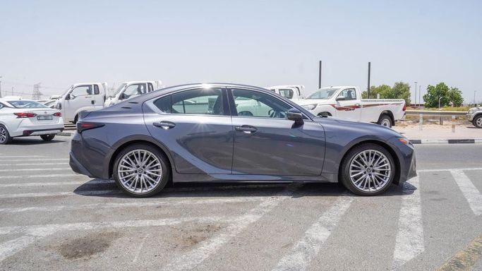 New Lexus IS 350 III Facelift 2, 3.5 l, 2024 in Dubai by Najem Motors, Grey color. GCC Specs | AUTO.AE