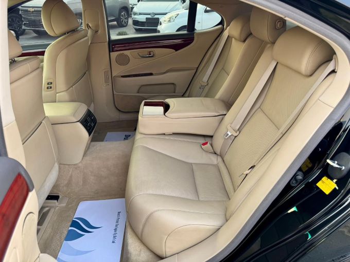 Used Lexus LS 460 IV Facelift, 4.6 l, 2009 in Dubai by Saeed Auto, Black color. Japanese Specs | AUTO.AE
