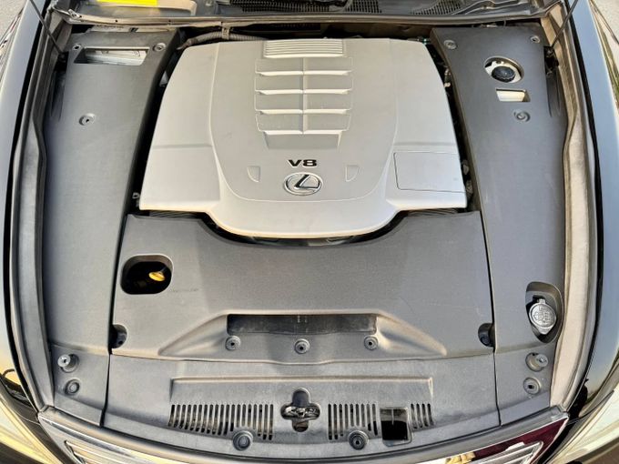 Used Lexus LS 460 IV Facelift, 4.6 l, 2009 in Dubai by Saeed Auto, Black color. Japanese Specs | AUTO.AE