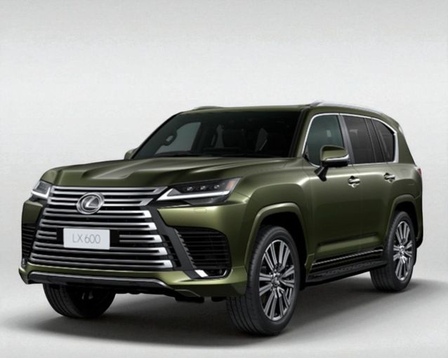 Новый Lexus LX 600 IV, 3.4 л, 2025 в Дубае от 777 CARS Зеленый цвет. GCC | AUTO.AE