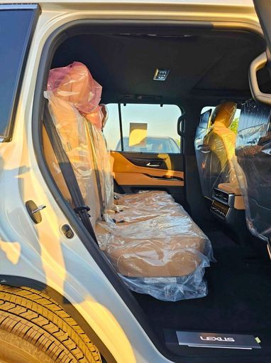 New Lexus LX 500d IV, 3.3 l, 2024 in Dubai by SK Motors, White color. GCC Specs | AUTO.AE