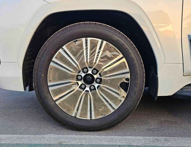 New Lexus LX 500d IV, 3.3 l, 2024 in Dubai by SK Motors, White color. GCC Specs | AUTO.AE