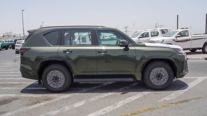 New Lexus LX 600 IV, 3.4 l, 2025 in Dubai by Najem Motors, Green color. GCC Specs | AUTO.AE