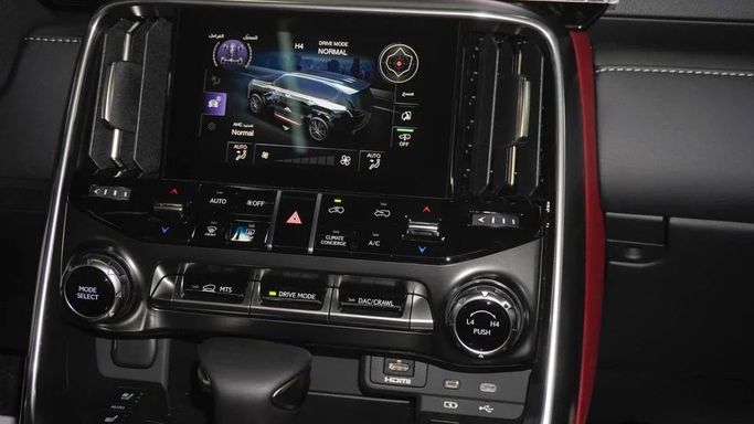 New Lexus LX 600 IV, 3.4 l, 2025 in Dubai by Najem Motors, White color. GCC Specs | AUTO.AE