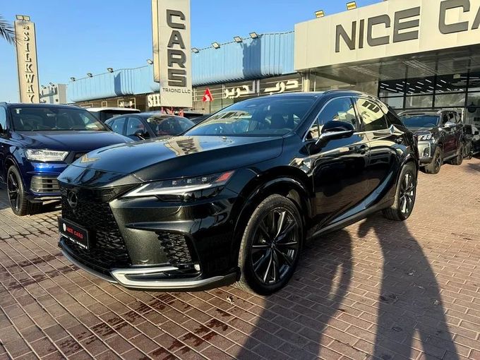 Подержанный Lexus RX 350 V, 2.4 л, 2024 в Дубае от Nice Cars Motos Черный цвет. GCC | AUTO.AE