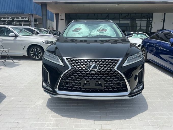 New Lexus RX 350L IV Facelift, 3.5 l, 2021 in Dubai by Quatro Motors, Black color.  | AUTO.AE