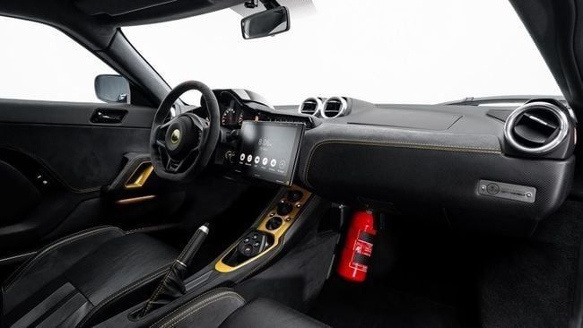 Used Lotus Evora, 3.5 l, 2019 in Dubai by Al Ain Class Motors, Black color. GCC Specs | AUTO.AE