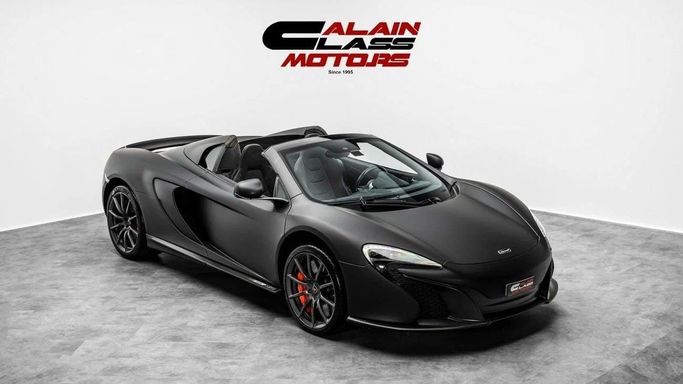 Подержанный McLaren 650S, 3.8 л, 2015 в Дубае от Al Ain Class Motors Черный цвет. GCC | AUTO.AE