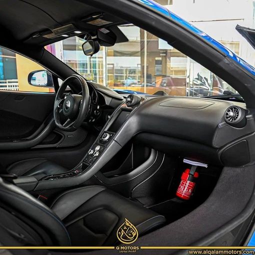 Used McLaren 675LT, 3.8 l, 2016 in Dubai by Q Motors, Blue color. GCC Specs | AUTO.AE