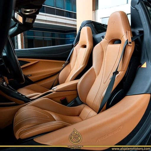 Used McLaren 720S Spider, 4.0 l, 2022 in Dubai by Q Motors, Teal color. GCC Specs | AUTO.AE