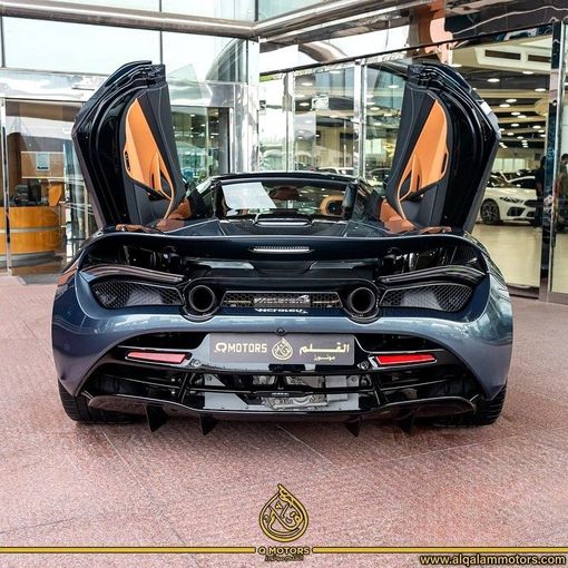 Used McLaren 720S Spider, 4.0 l, 2022 in Dubai by Q Motors, Teal color. GCC Specs | AUTO.AE