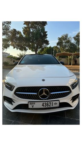 Used Mercedes-Benz A-Class IV (W177), 2.0 l, 2020 in Dubai, White color. American Specs | AUTO.AE