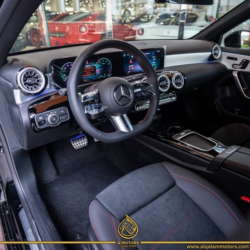 Новый Mercedes-Benz A-Class 180 IV (W177) Рестайлинг, 1.3 л, 2025 в Дубае от Q Motors Черный цвет. GCC | AUTO.AE