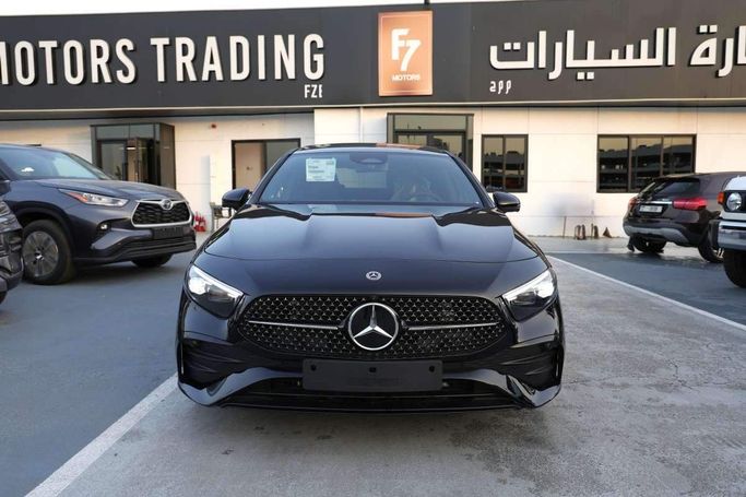 New Mercedes-Benz A-Class 200 IV (W177) Facelift, 1.3 l, 2025 in Dubai by F7 Motors, Black color. European Specs | AUTO.AE