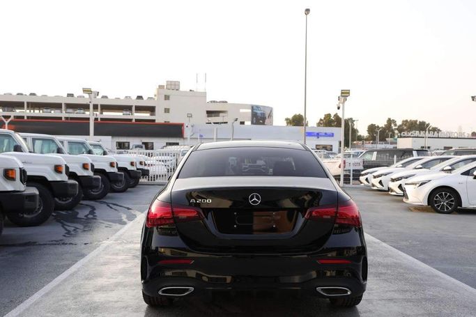 New Mercedes-Benz A-Class 200 IV (W177) Facelift, 1.3 l, 2025 in Dubai by F7 Motors, Black color. European Specs | AUTO.AE