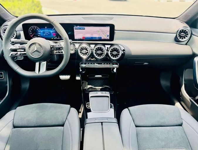 New Mercedes-Benz A-Class 200 IV (W177) Facelift, 1.3 l, 2025 in Dubai by Ideal Cars LLC, Grey color. GCC Specs | AUTO.AE
