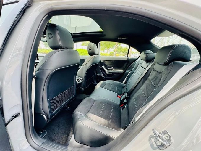 New Mercedes-Benz A-Class 200 IV (W177) Facelift, 1.3 l, 2025 in Dubai by Ideal Cars LLC, Grey color. GCC Specs | AUTO.AE