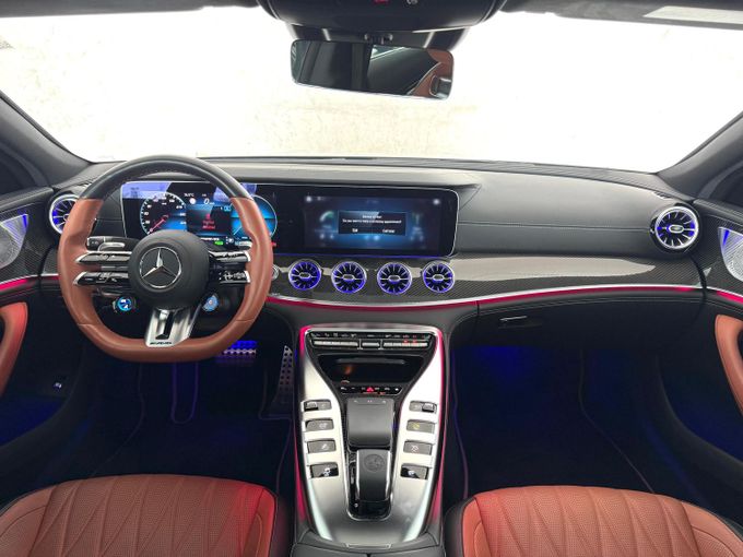 مستعملة Mercedes-Benz AMG GT 43 I تجميل الوجه, 3.0 l, 2022 في في دبي من Levant Auto Trading، اللون أسود. مواصفات الخليج | AUTO.AE