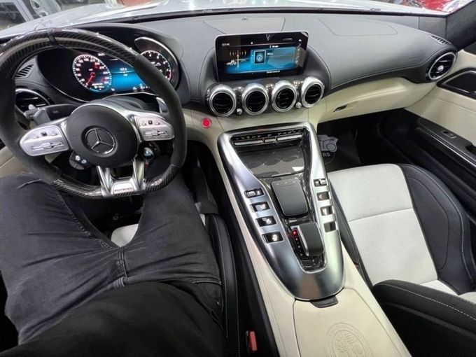 New Mercedes-Benz AMG GT S I Facelift, 4.0 l, 2020 in Dubai by Quatro Motors, Silver color.  | AUTO.AE