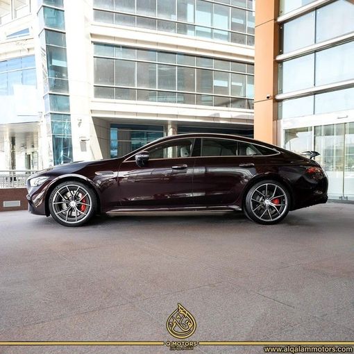 Used Mercedes-Benz AMG GT 53 I Facelift, 3.0 l, 2022 in Dubai by Q Motors, Maroon color. GCC Specs | AUTO.AE