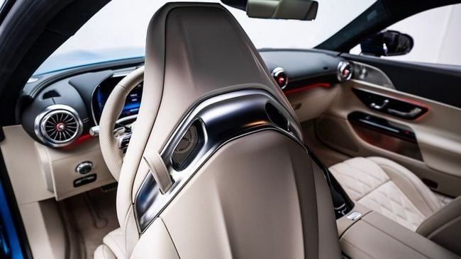 Подержанный Mercedes-Benz AMG GT 63 II, 4.0 л, 2024 в Дубае от Al Ain Class Motors Синий цвет. Европейская | AUTO.AE