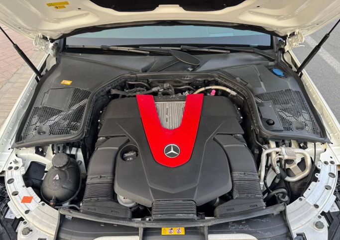 Used Mercedes-Benz C-Class AMG 43 AMG IV (W205), 3.0 l, 2016 in Dubai by Saeed Auto, White color. Japanese Specs | AUTO.AE