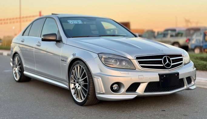 Used Mercedes-Benz C-Class AMG 63 AMG III (W204), 6.2 l, 2010 in Dubai by Saeed Auto, Grey color. Japanese Specs | AUTO.AE