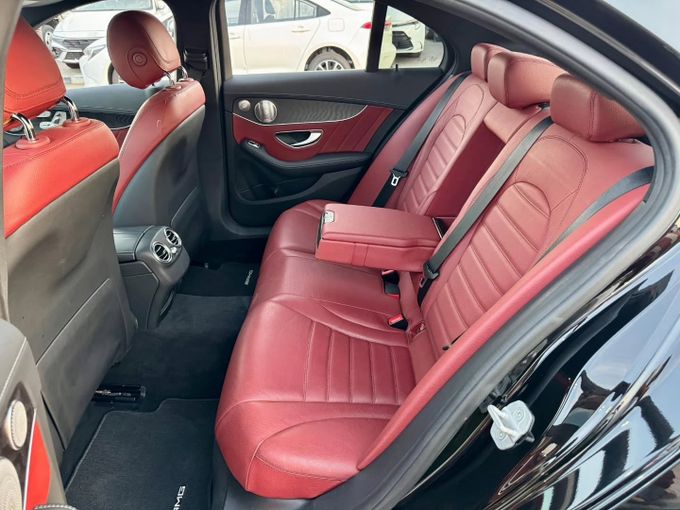 Used Mercedes-Benz C-Class AMG 43 AMG IV (W205), 3.0 l, 2016 in Dubai by Saeed Auto, Black color. Japanese Specs | AUTO.AE