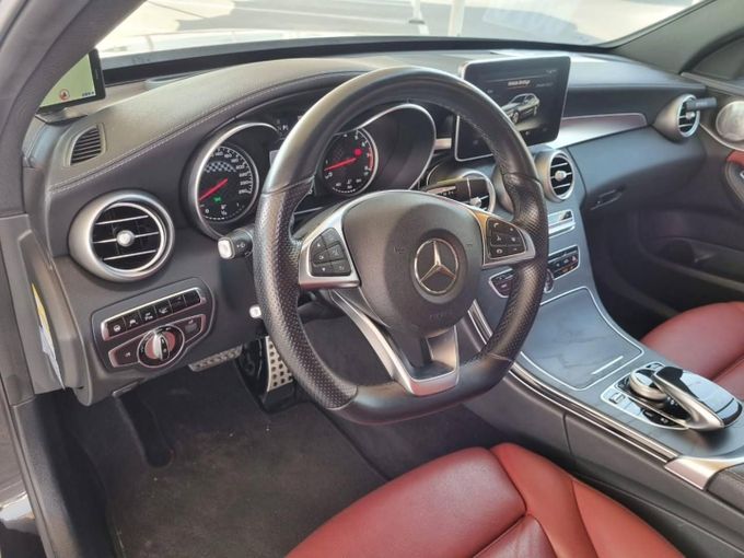Подержанный Mercedes-Benz C-Class AMG 43 AMG IV (W205), 3.0 л, 2016 в Дубае от Saeed Auto Черный цвет. Японская | AUTO.AE