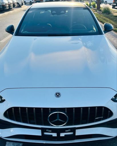 Used Mercedes-Benz C-Class AMG 43 AMG V (W206), 2.0 l, 2023 in Dubai by Lakhani Motors, White color. Other | AUTO.AE