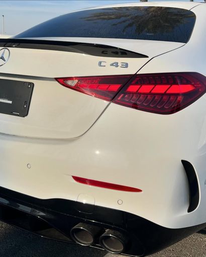 Used Mercedes-Benz C-Class AMG 43 AMG V (W206), 2.0 l, 2023 in Dubai by Lakhani Motors, White color. Other | AUTO.AE