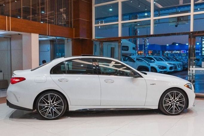 Used Mercedes-Benz C-Class AMG 43 AMG V (W206), 2.0 l, 2023 in Dubai by Albakheet Motors, White color. Other | AUTO.AE