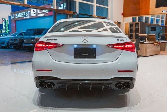 Used Mercedes-Benz C-Class AMG 43 AMG V (W206), 2.0 l, 2023 in Dubai by Albakheet Motors, White color. Other | AUTO.AE