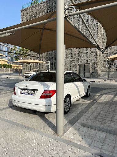 Подержанный Mercedes-Benz C-Class 180 III (W204) Рестайлинг, 1.6 л, 2013 в Дубае Белый цвет. GCC | AUTO.AE