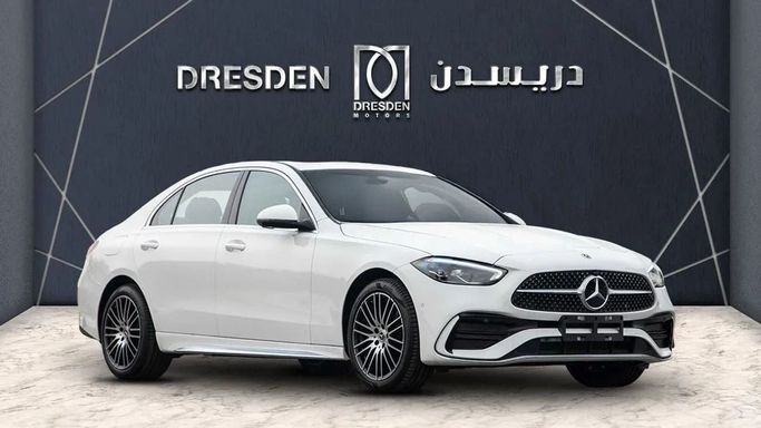 Новый Mercedes-Benz C-Class 200 V (W206), 1.5 л, 2025 в Дубае от Dresden Motors Белый цвет. Китайская | AUTO.AE