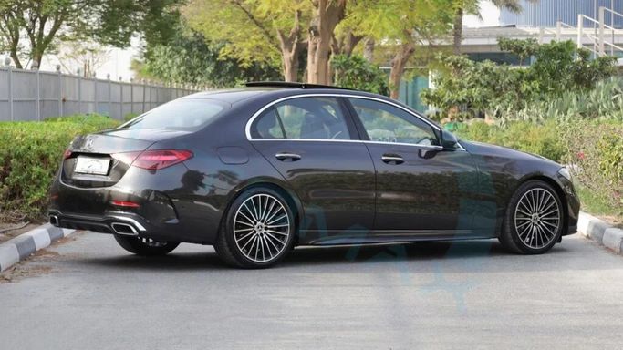 New Mercedes-Benz C-Class 200 V (W206), 1.5 l, 2025 in Dubai by Auto Max Group, Grey color. GCC Specs | AUTO.AE