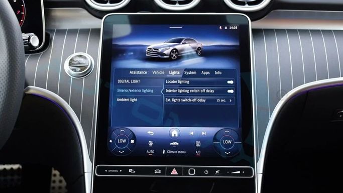 New Mercedes-Benz C-Class 200 V (W206), 1.5 l, 2025 in Dubai by Auto Max Group, Grey color. GCC Specs | AUTO.AE