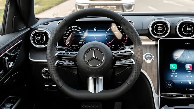 New Mercedes-Benz C-Class 200 V (W206), 2.0 l, 2025 in Dubai by Altass Motors, White color. Other | AUTO.AE