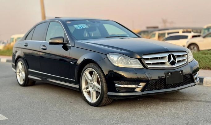 Used Mercedes-Benz C-Class 350 III (W204) Facelift, 3.5 l, 2012 in Dubai by Saeed Auto, Black color. Japanese Specs | AUTO.AE
