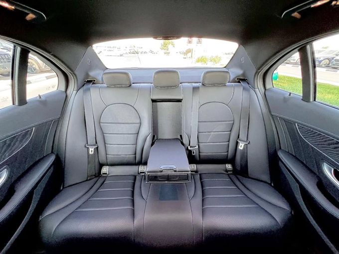 Used Mercedes-Benz C-Class 200 IV (W205), 2.0 l, 2016 in Dubai by Saeed Auto, White color. Japanese Specs | AUTO.AE