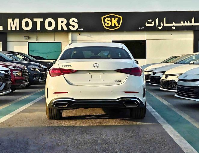 Новый Mercedes-Benz C-Class 200 L V (W206), 1.5 л, 2025 в Дубае от SK Motors Белый цвет. Китайская | AUTO.AE